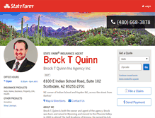 Tablet Screenshot of brocktquinn.com